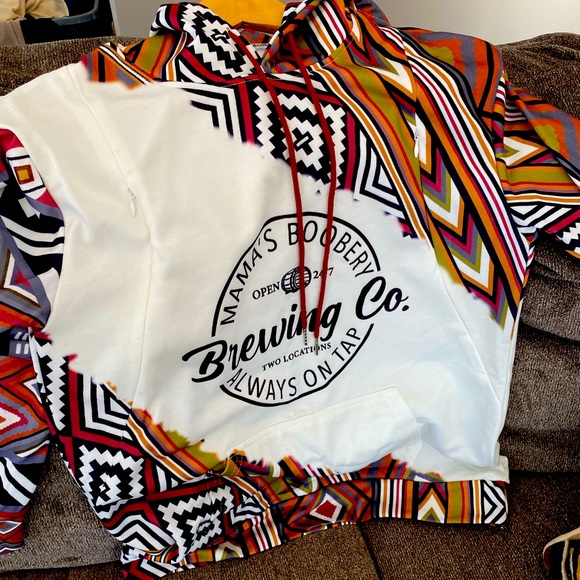 Sweaters - NWOT Mama’s Boobery nursing hoodie